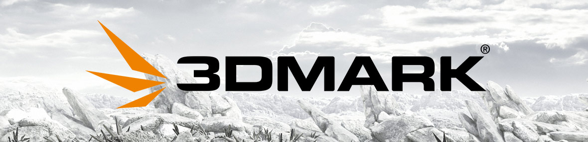 Logotipo 3DMark - benchmark multiplataforma para iOS, Android e Windows